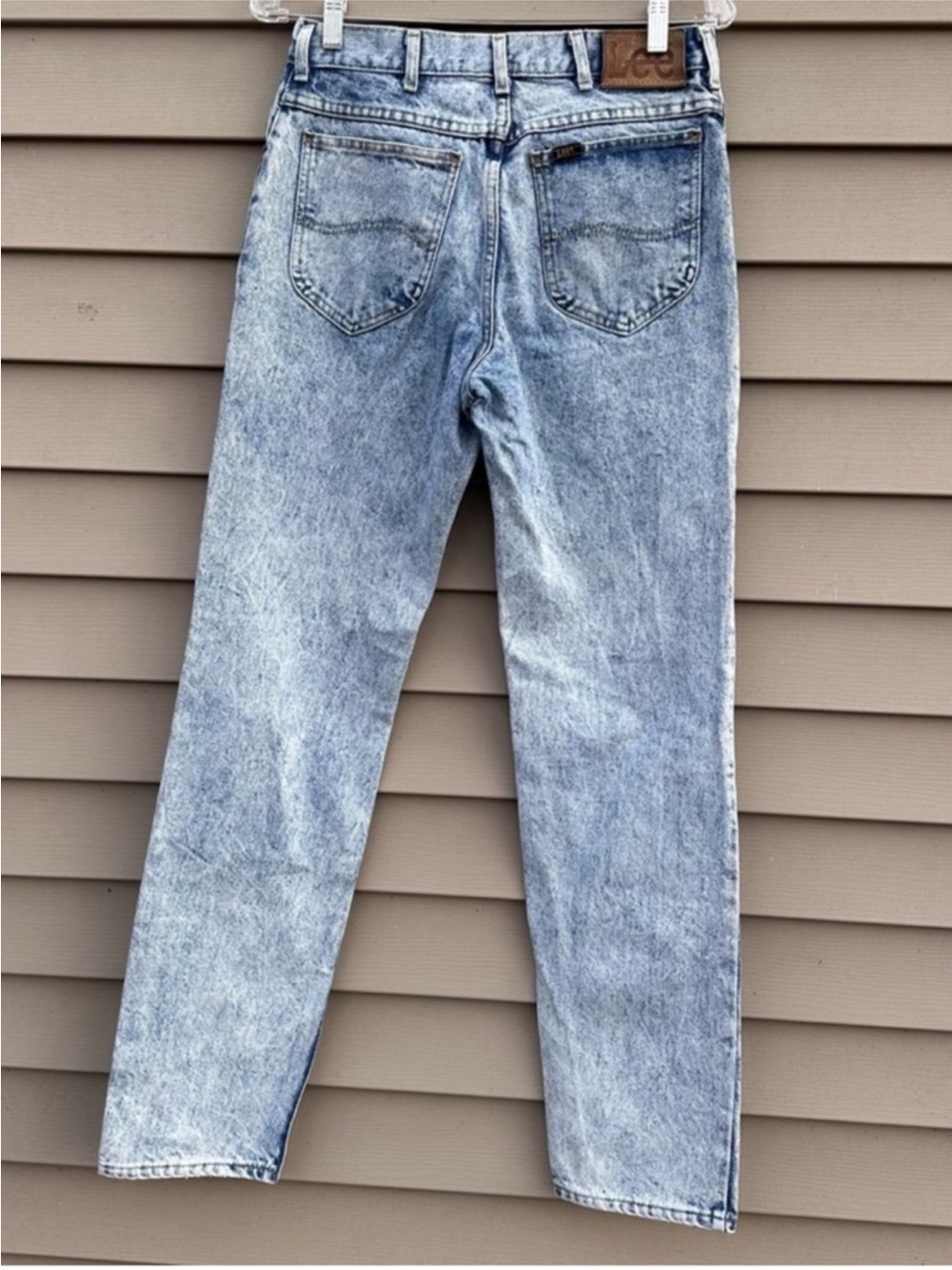 Vintage Lee jeans acid wash 31x34 men’s USA made